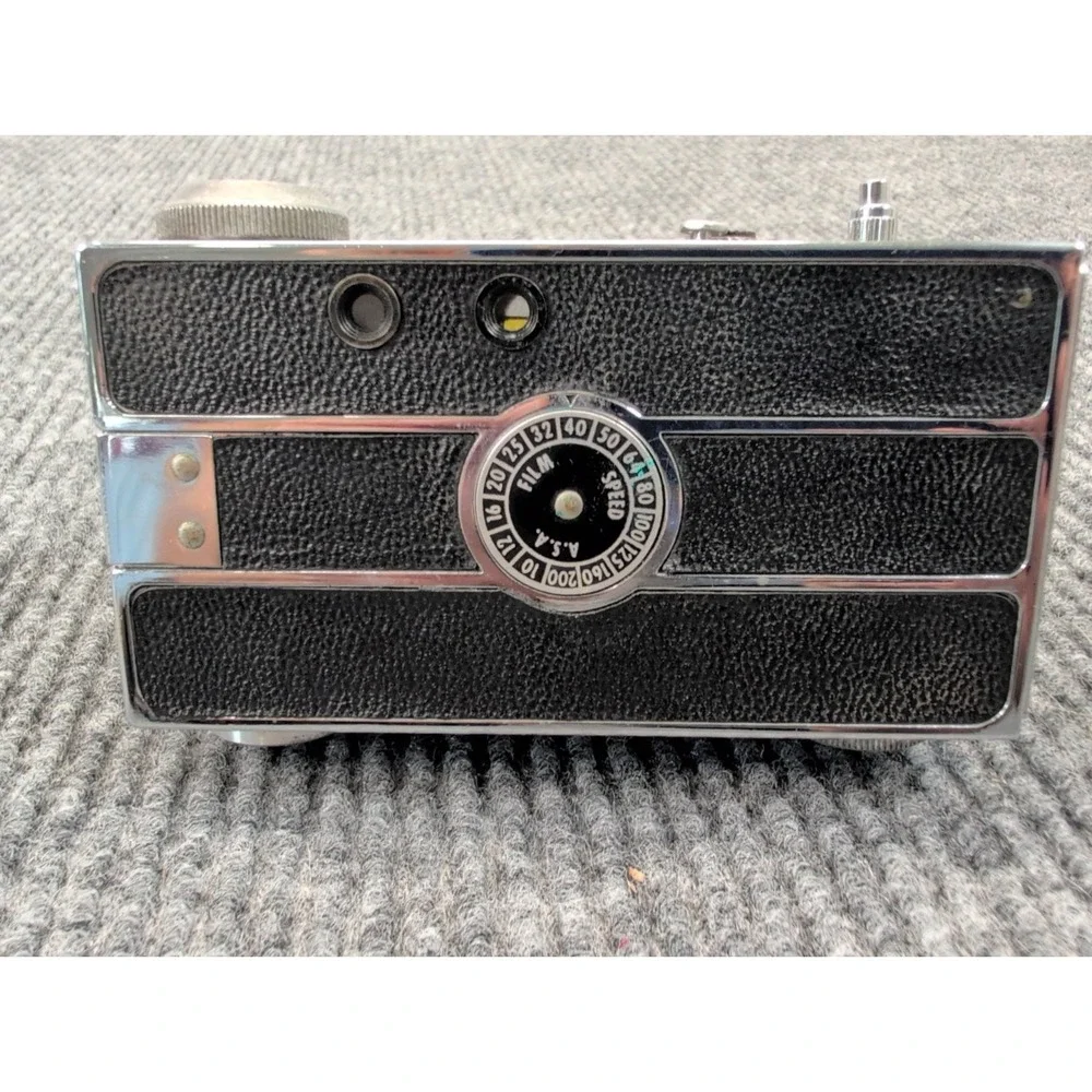 Vintage Argus Rangefinder 35mm Film Camera 55mm f/3.5 Cintar Lens USA As-Is